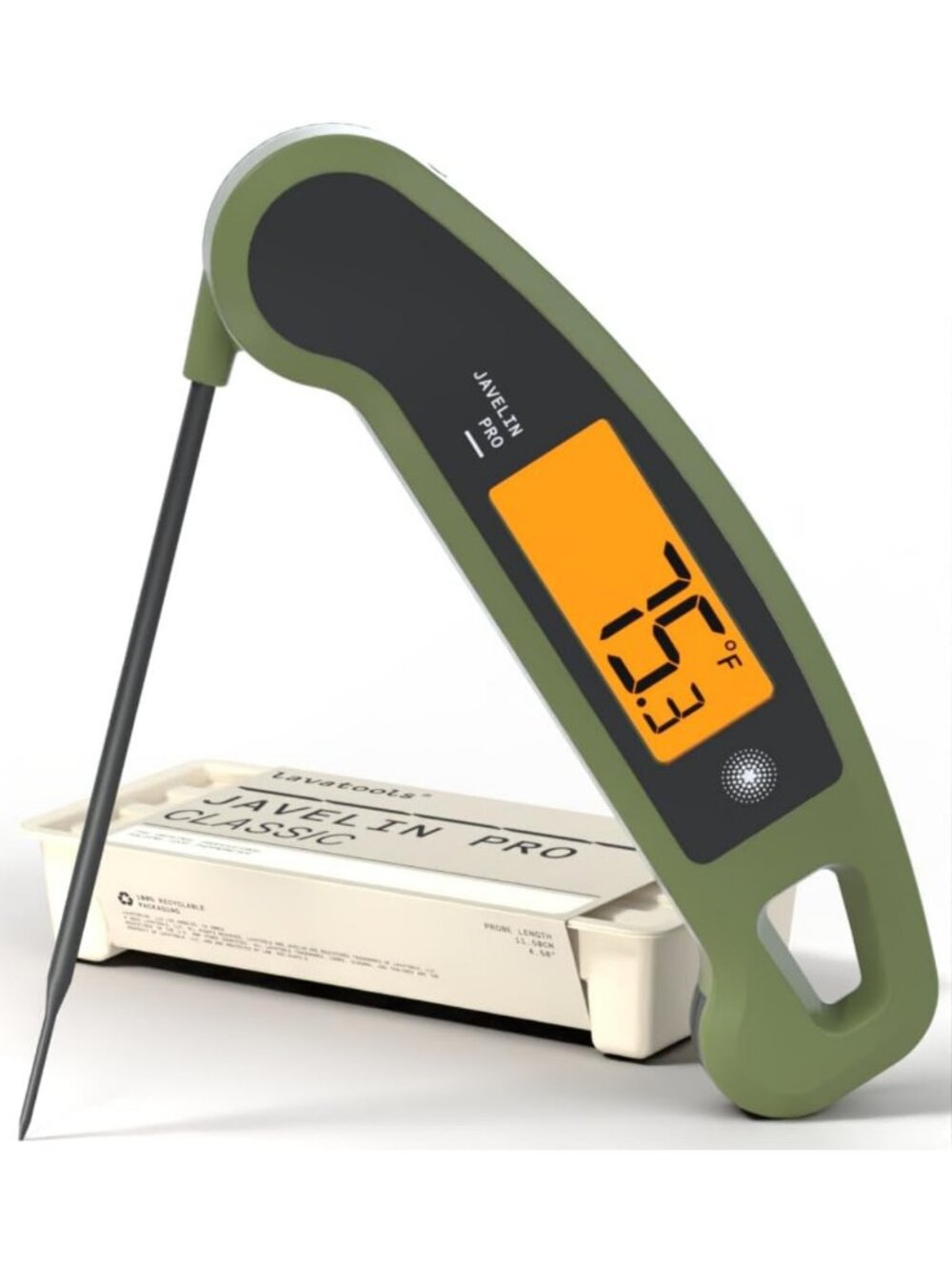 Ultra-Fast 2-Second Digital Meat Thermometer for Grill & Cooking, Backlit